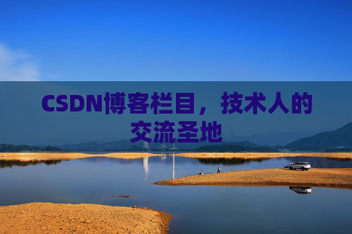 CSDN博客栏目，技术人的交流圣地